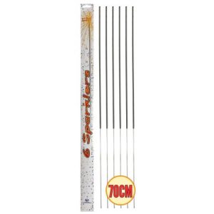 Sparklers 70cm Pack of 6
