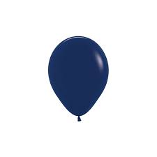 Fashion Navy Blue 12cm Sempertex Balloons Bag 100
